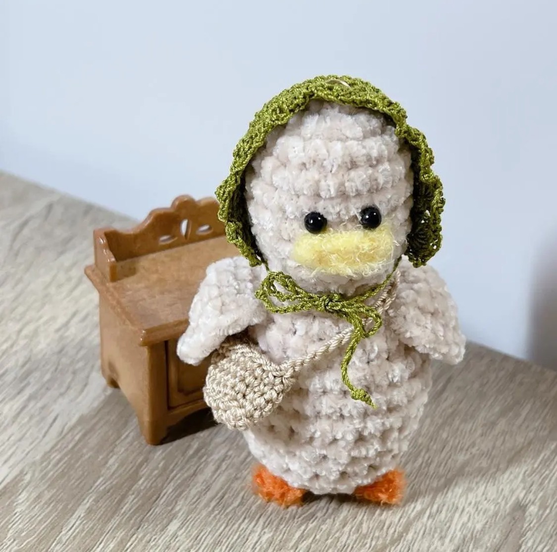 【編みぐるみ】あひちゃん編みぐるみキーホルダー