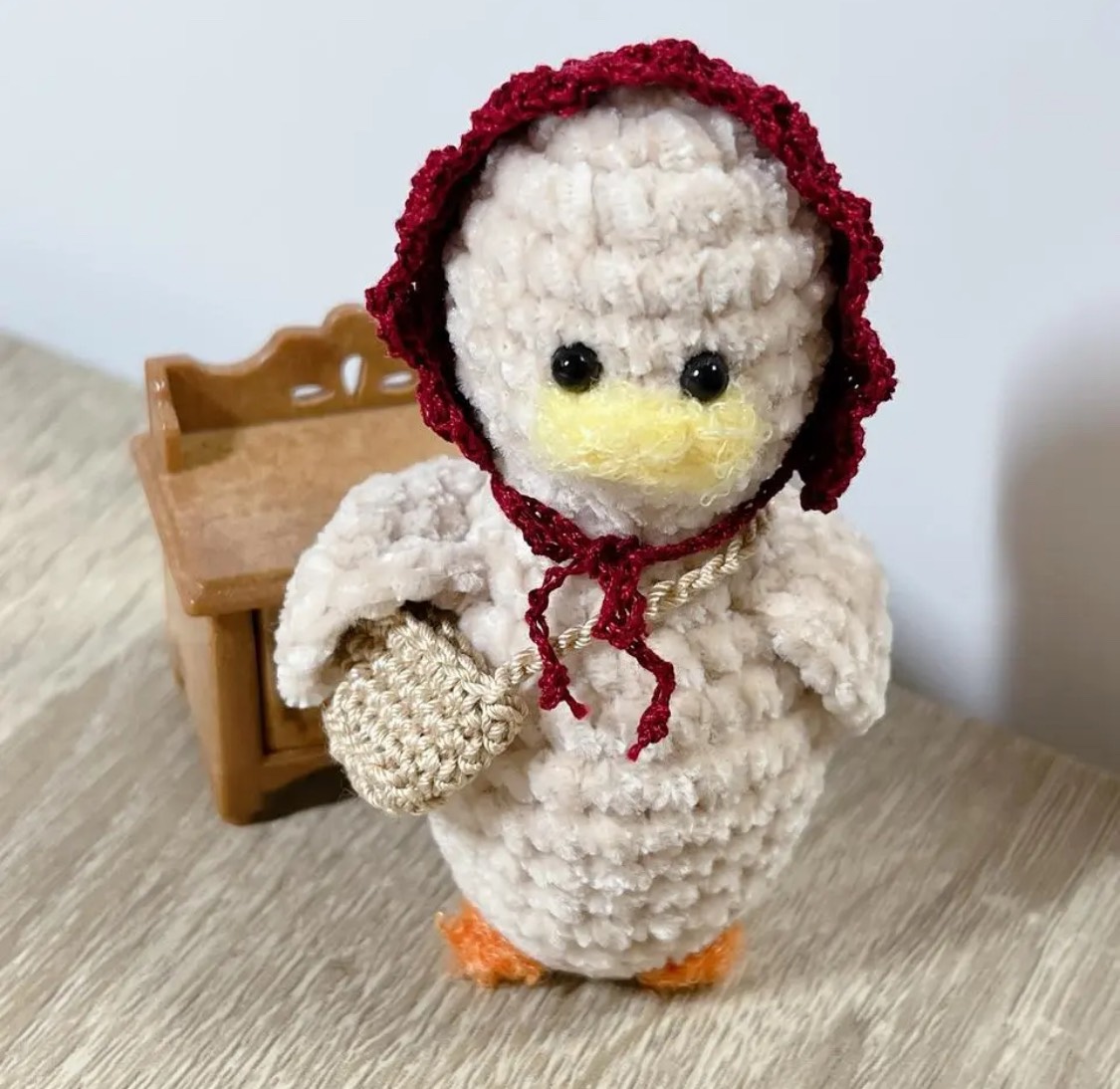 【編みぐるみ】あひちゃんの編みぐるみキーホルダー